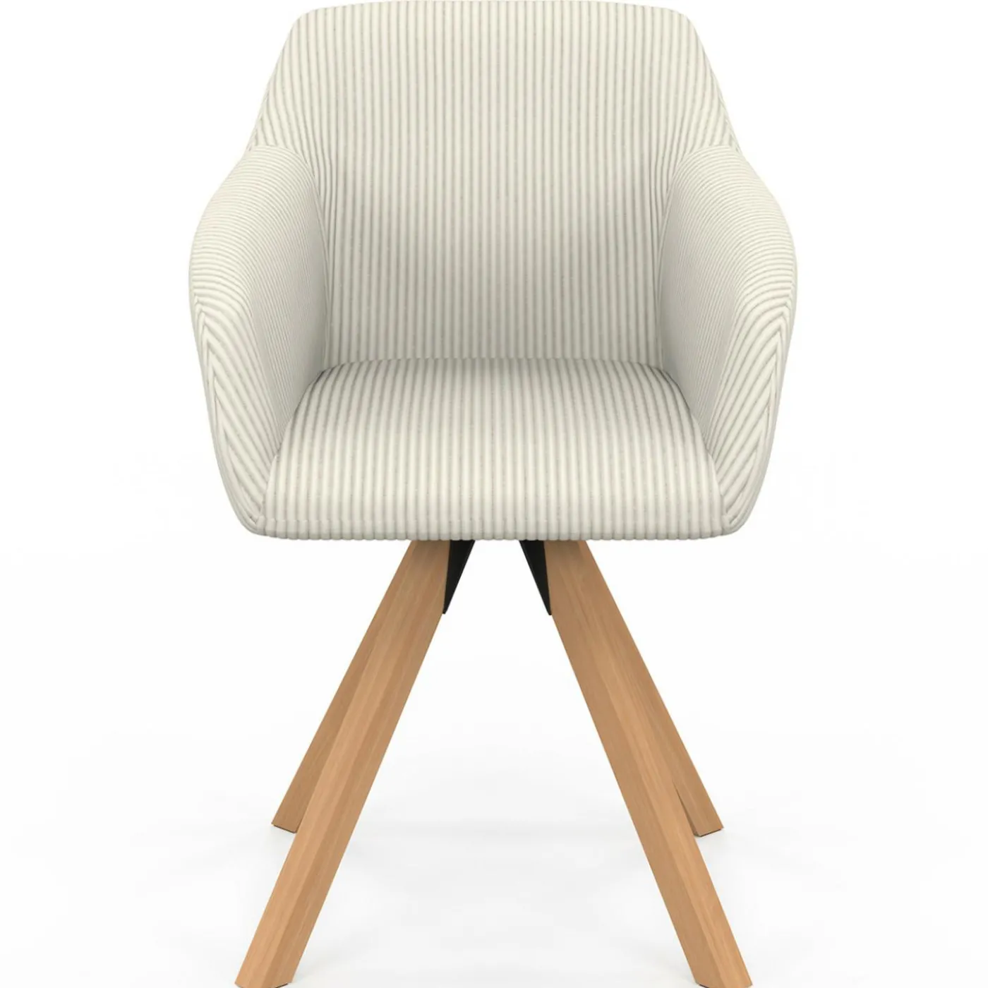2 chaises pivotantes et fauteuils en velours beige