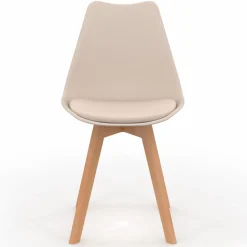 8 chaises scandinaves mix color