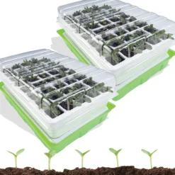 2 Kits de germination pour 80 godets