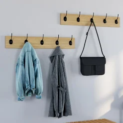 2 portes manteaux muraux design industriel