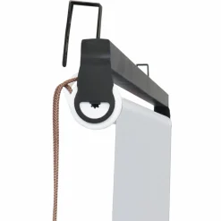 3 stores enrouleurs blancs 225 cm pour pergola