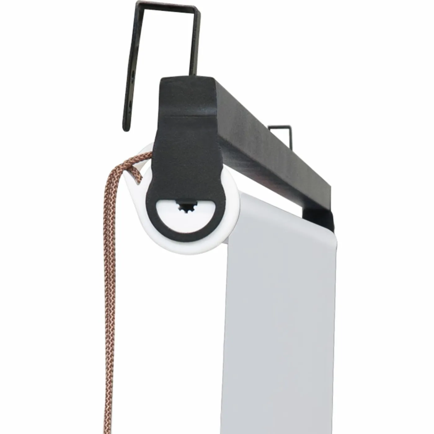 3 stores enrouleurs blancs 225 cm pour pergola