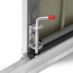 Abri de jardin multi-rangements en métal gris clair