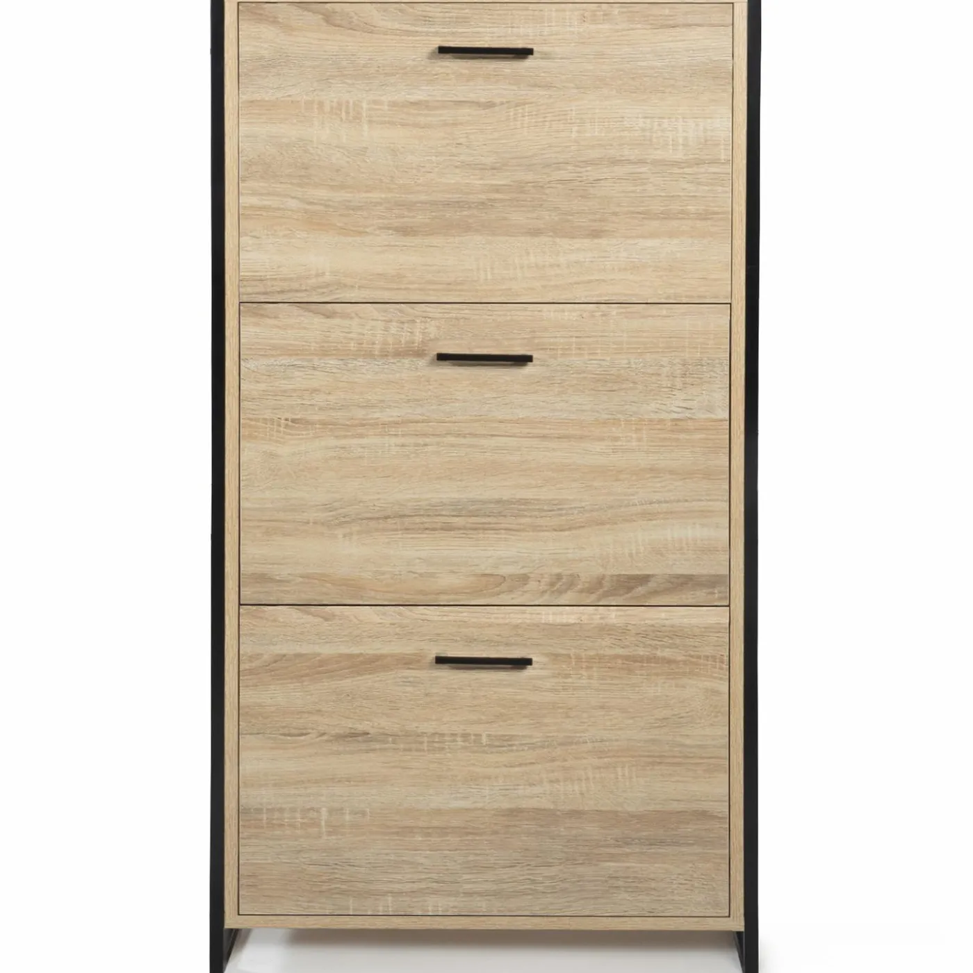 Armoire à chaussures bois et métal