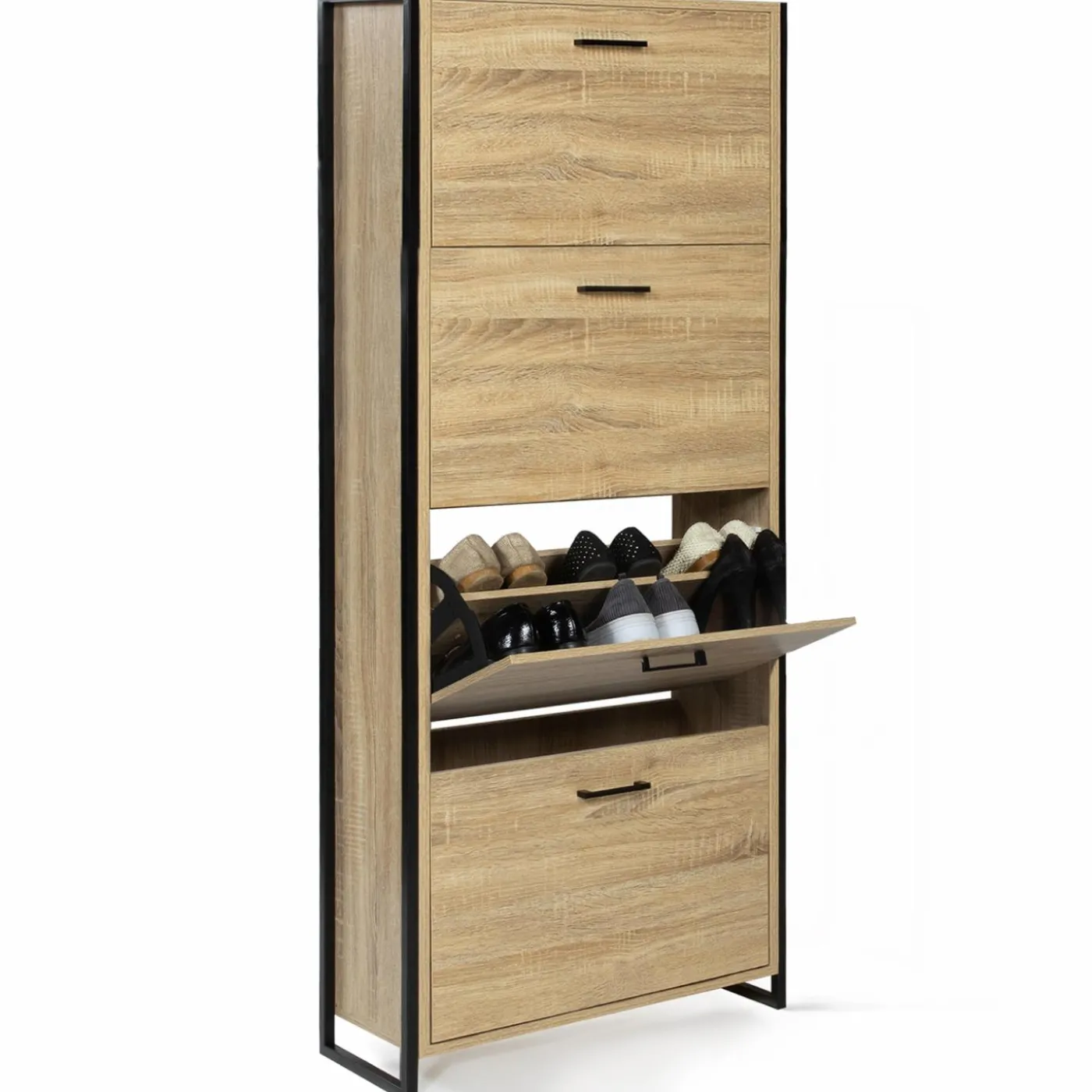 Armoire à chaussures industrielle 4 portes