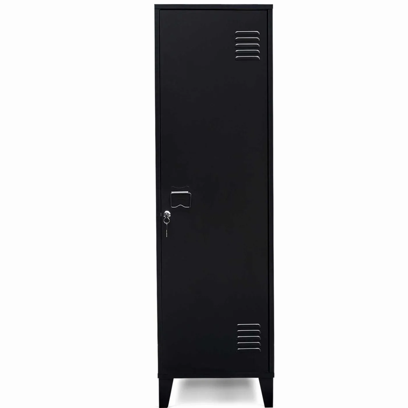 Armoire vestiaire métallique noire