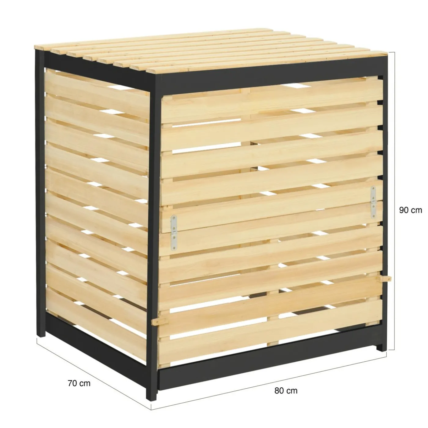 Bac à compost en bois 500L