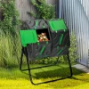 Bac de compostage rotatif double 140L