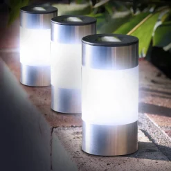 Balises solaires sans fil avec détecteur de crépuscule