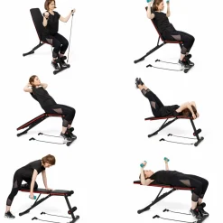 Banc de musculation réglable et inclinable