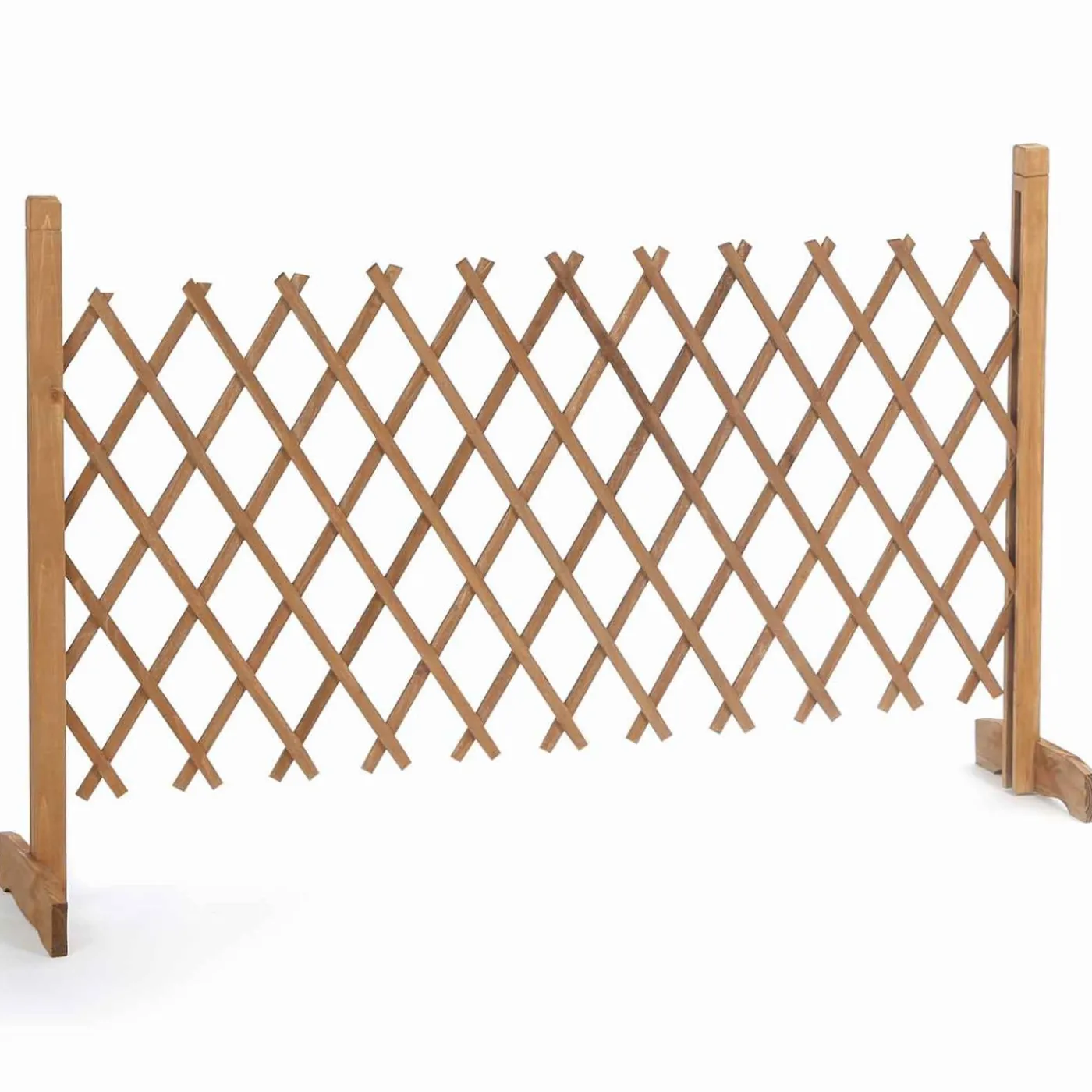 Barrière extensible en bois