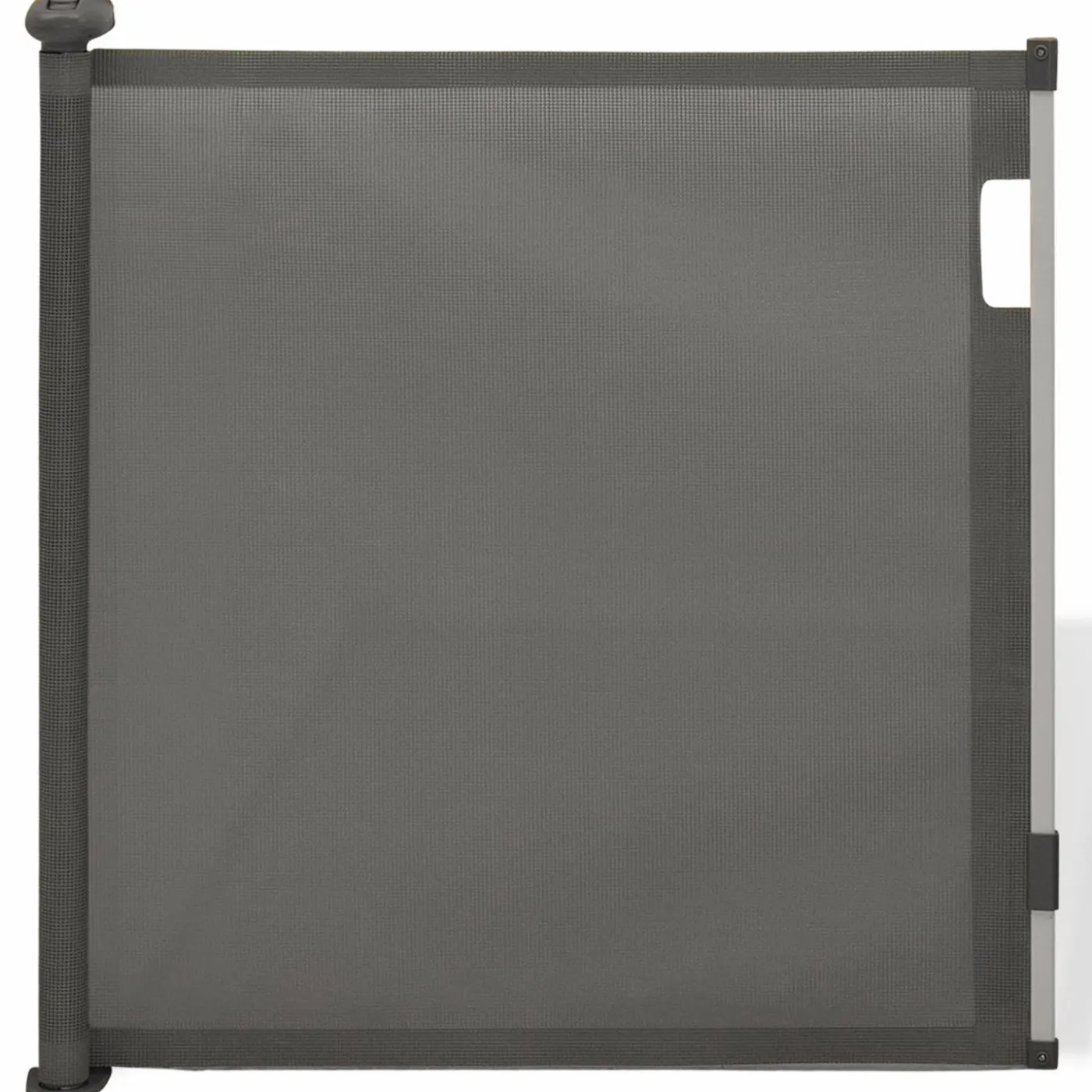 Barrière extensible pour chien et animaux domestiques 130cm grise