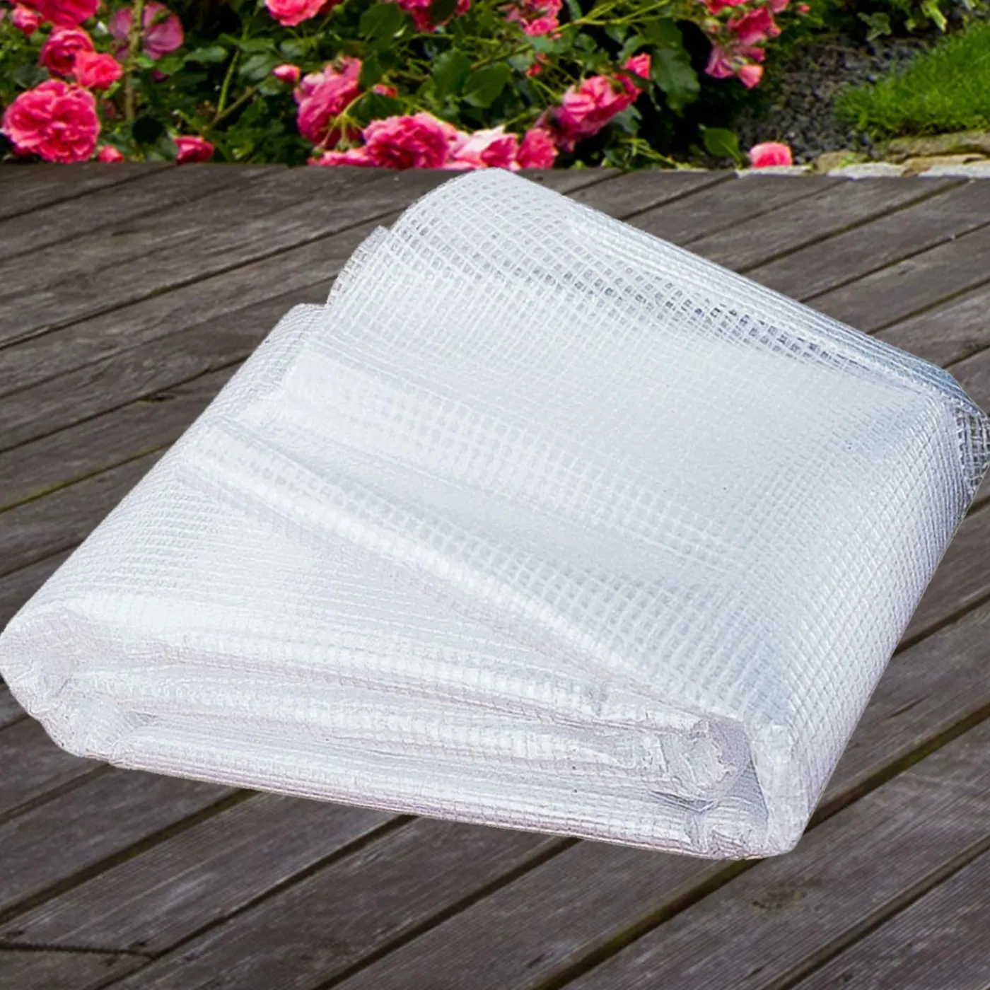 Bâche armée transparente 4x6 m renforcée