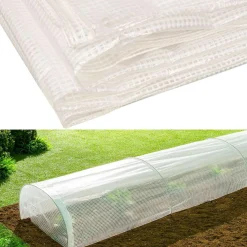 Bâche armée transparente 8x12 m renforcée