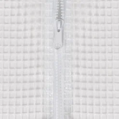 Bâche de rechange pour serre tunnel 6m² blanche