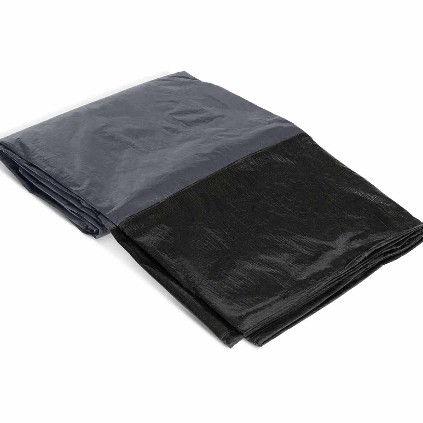 Bâche table de jardin rectangulaire imperméable grise et noire