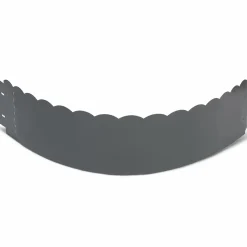 Bordures de jardin en acier gris anthracite
