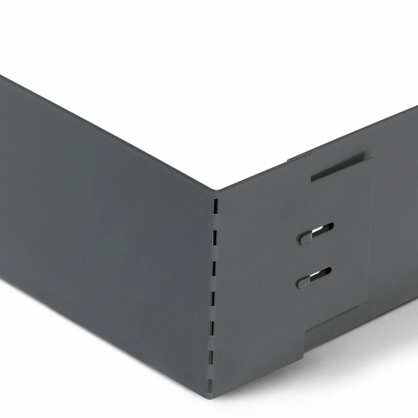 Bordures gris anthracite pour jardin