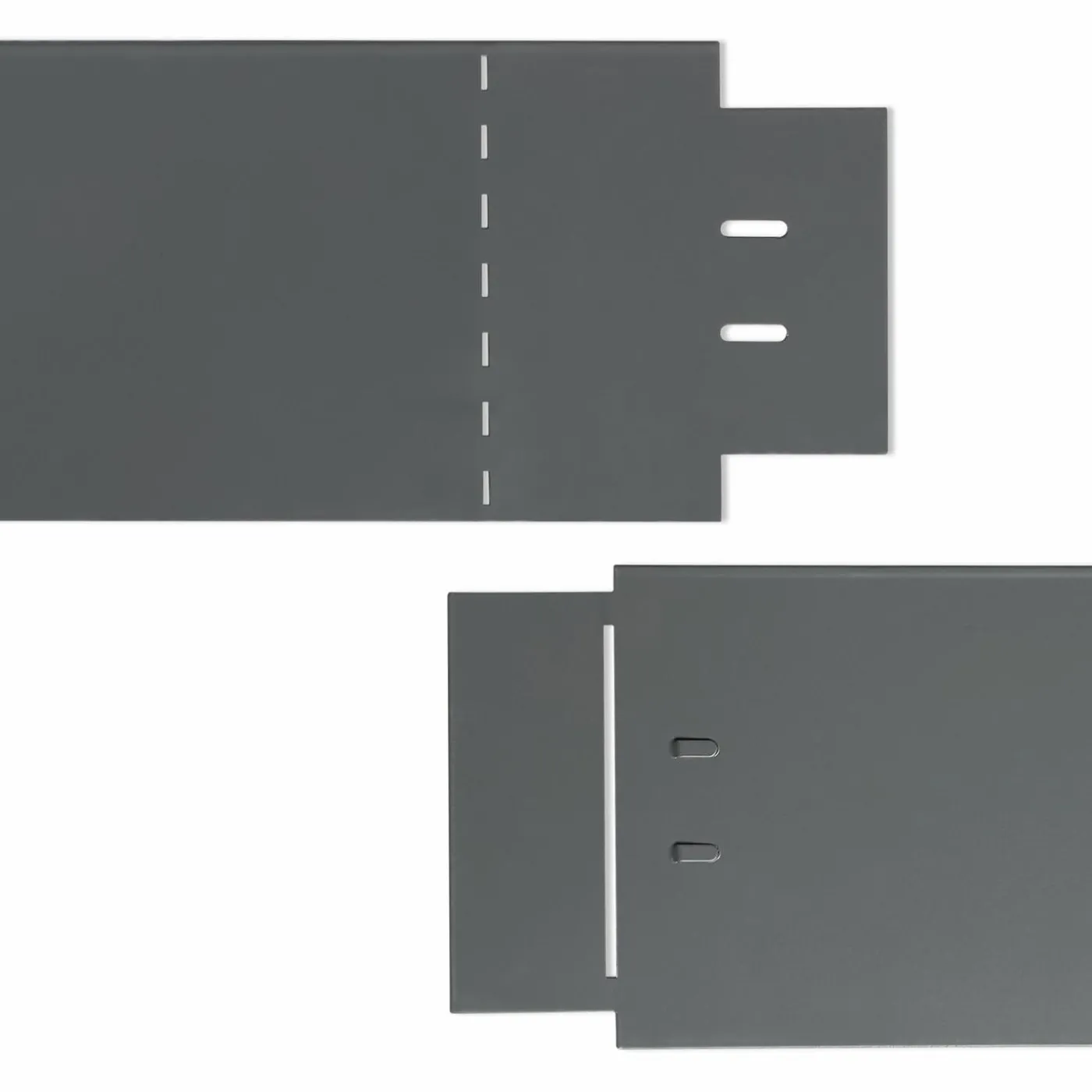 Bordures gris anthracite pour jardin