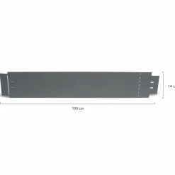 Bordures gris anthracite pour jardin