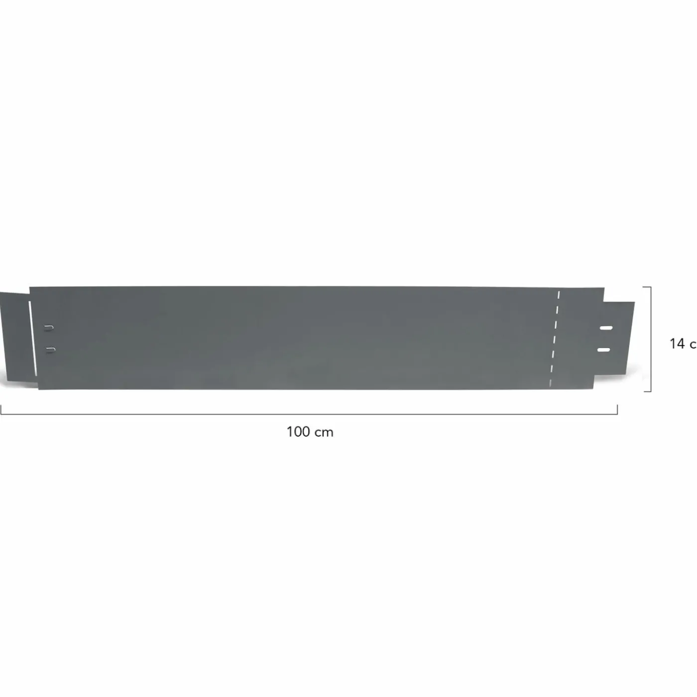 Bordures gris anthracite pour jardin