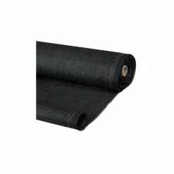 Brise vue 1,8 m x 10 m noir occultant 220 gr/m²