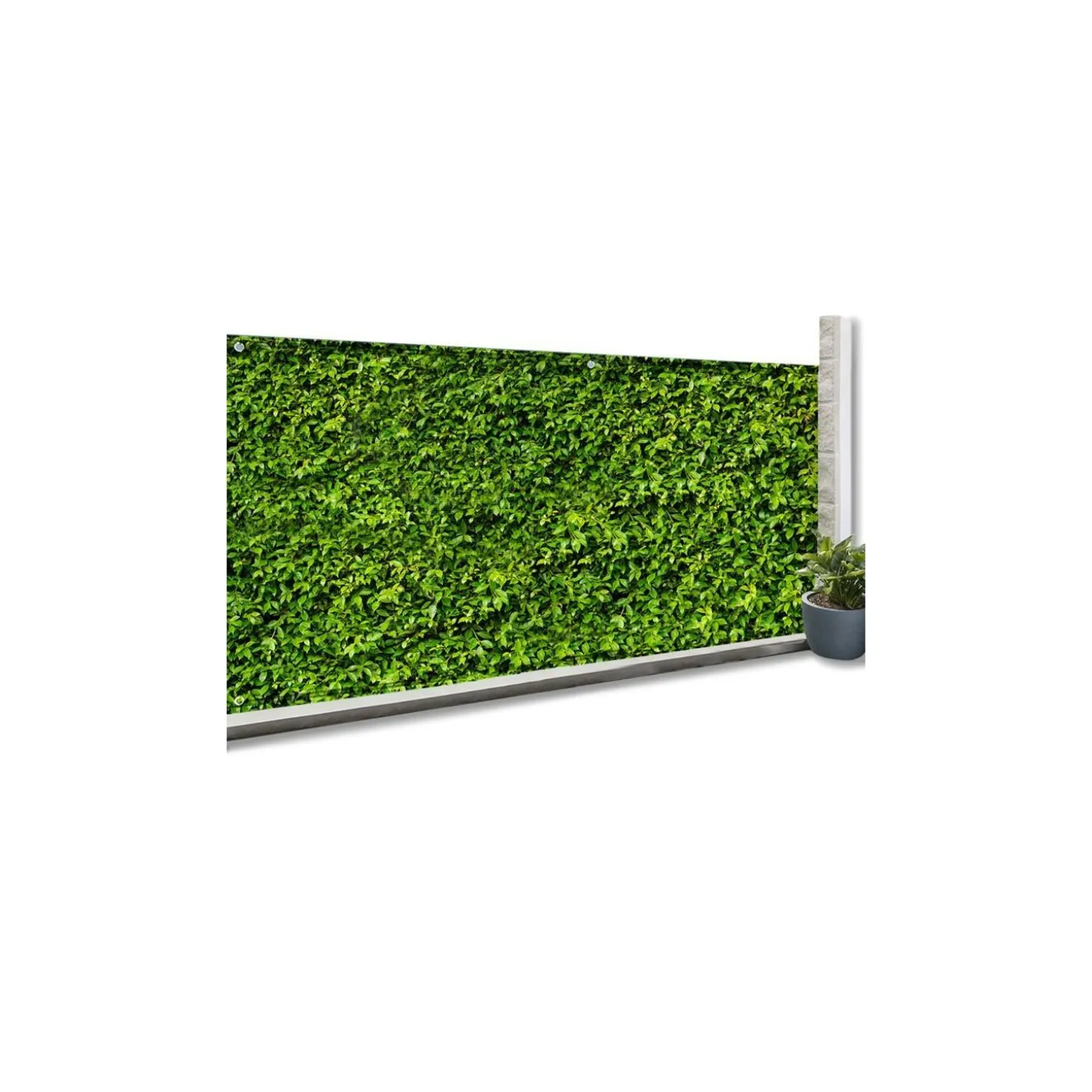 Brise vue imitation feuillage 1x10m