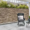 Brise vue imitation pierre 1 x 10m