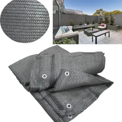 Brise vue 1m x 10 m gris anthracite occultant 90 g m²