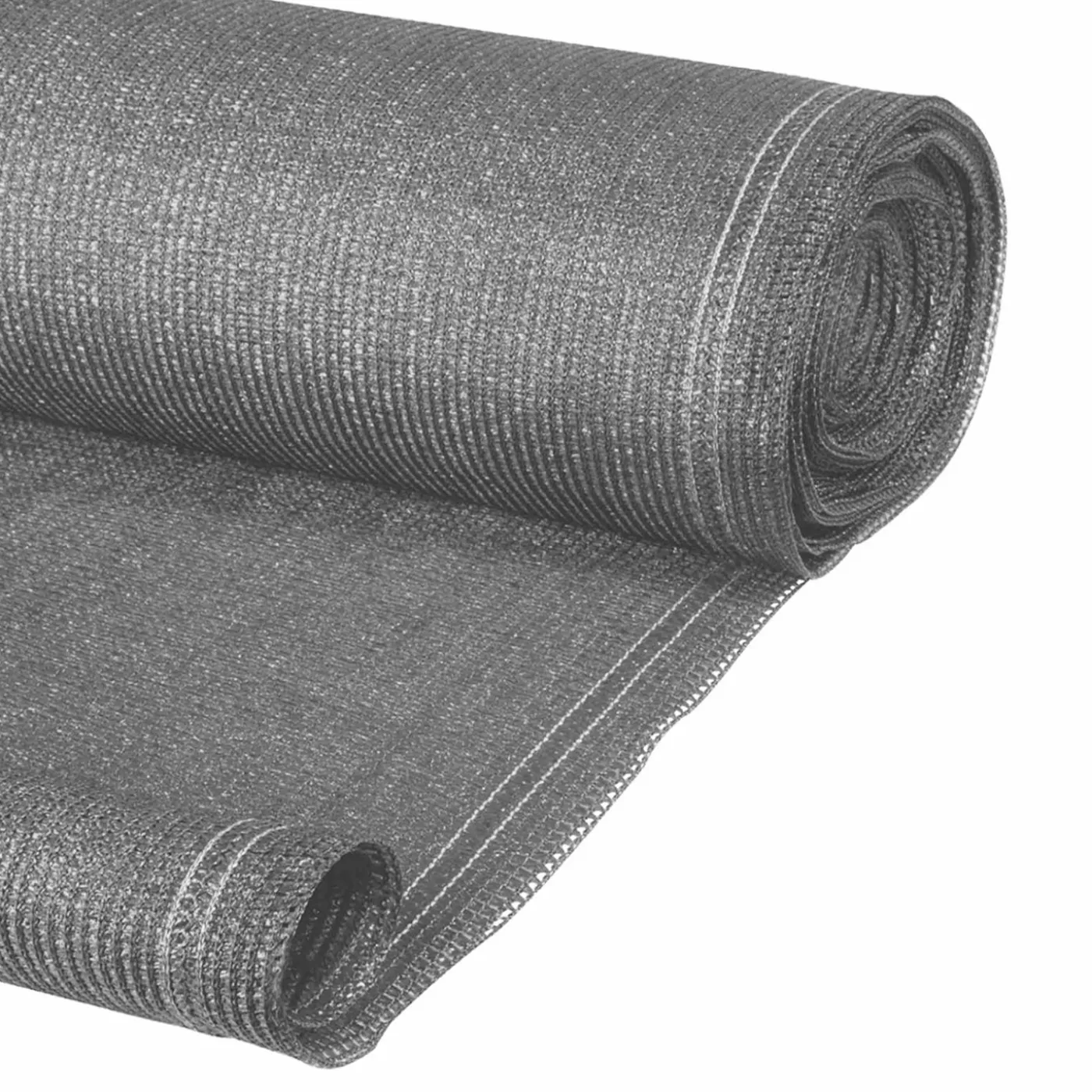 Brise-vue gris clair 1,5 m x 10 m occultant 300 g/m²