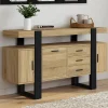 Buffet 140 cm bois et nois