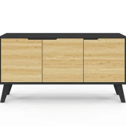 Buffet bas scandinave noir