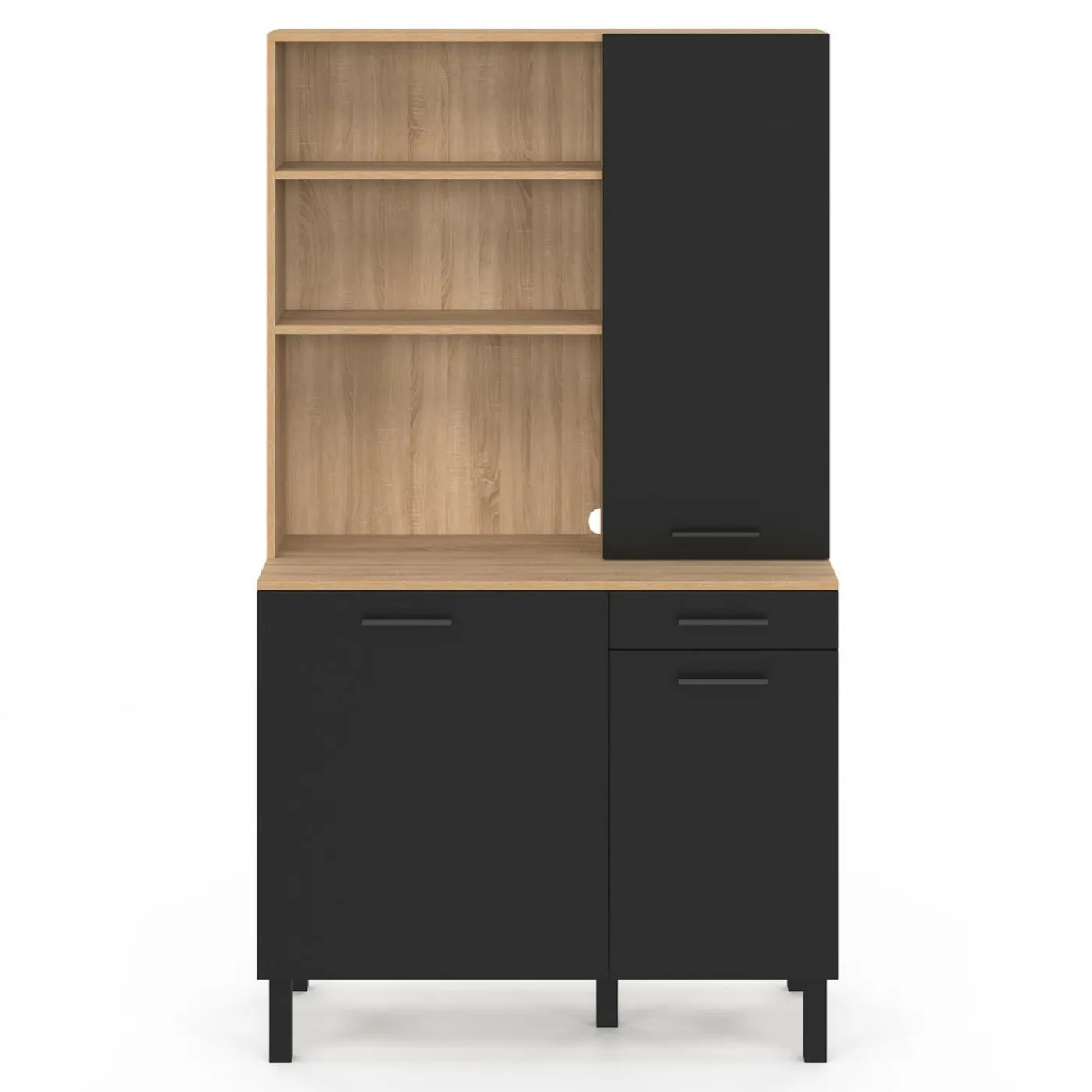 Buffet cuisine 100 cm 3 portes