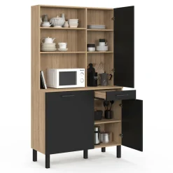 Buffet cuisine 100 cm 3 portes