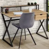 Bureau industriel avec tiroir 110 cm
