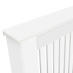 Cache radiateur blanc - étagère murale pour radiateur