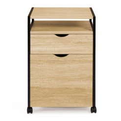 Caisson de bureau 2 tiroirs pour imprimante