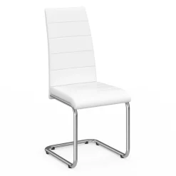 Chaises blanches design pour salle à manger MIA