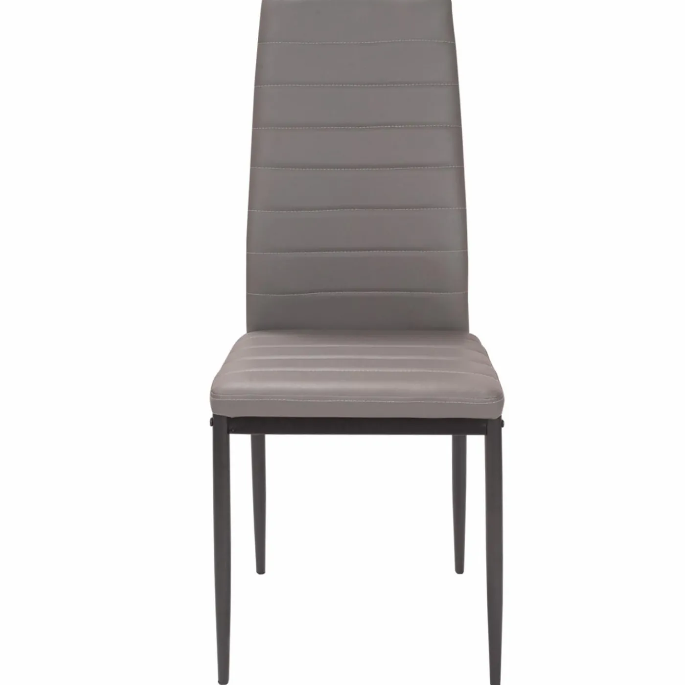 Chaises de salle à manger grises ROMANE