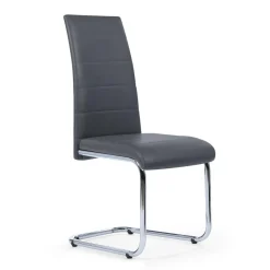 Chaises grises design pour salle à manger MIA