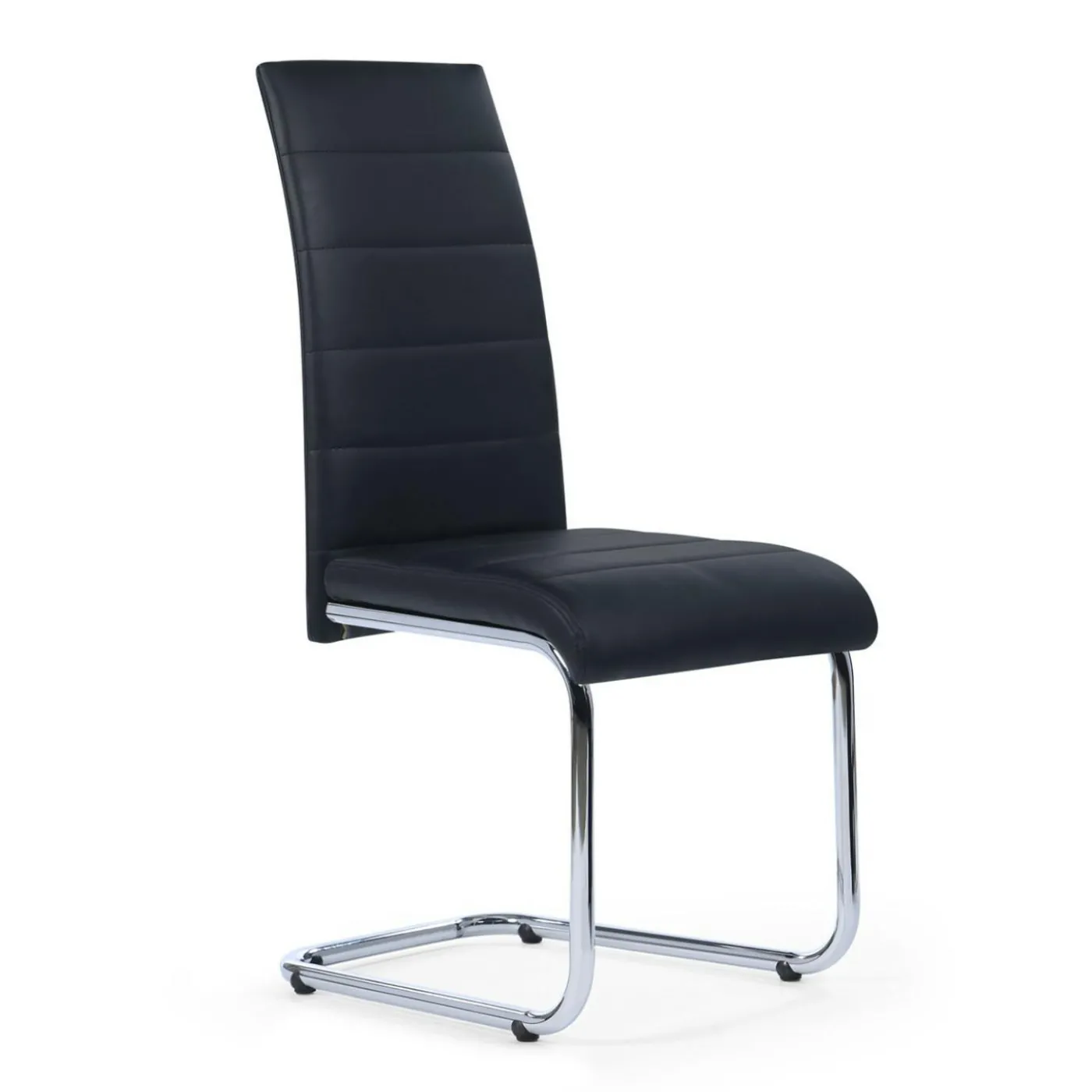 Chaises noires design pour salle à manger MIA
