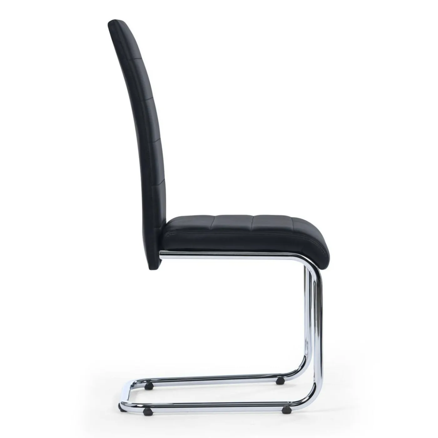 Chaises noires design pour salle à manger MIA
