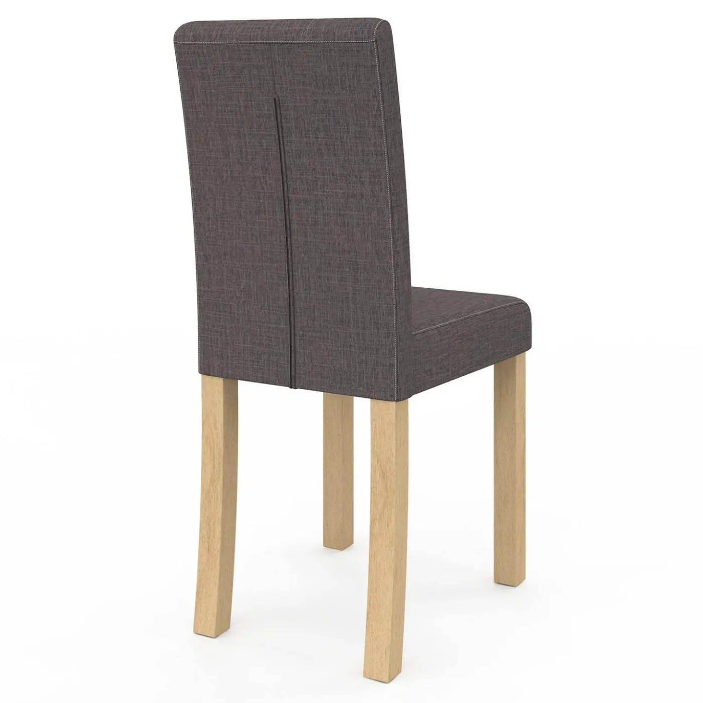 Chaises scandinaves gris foncé