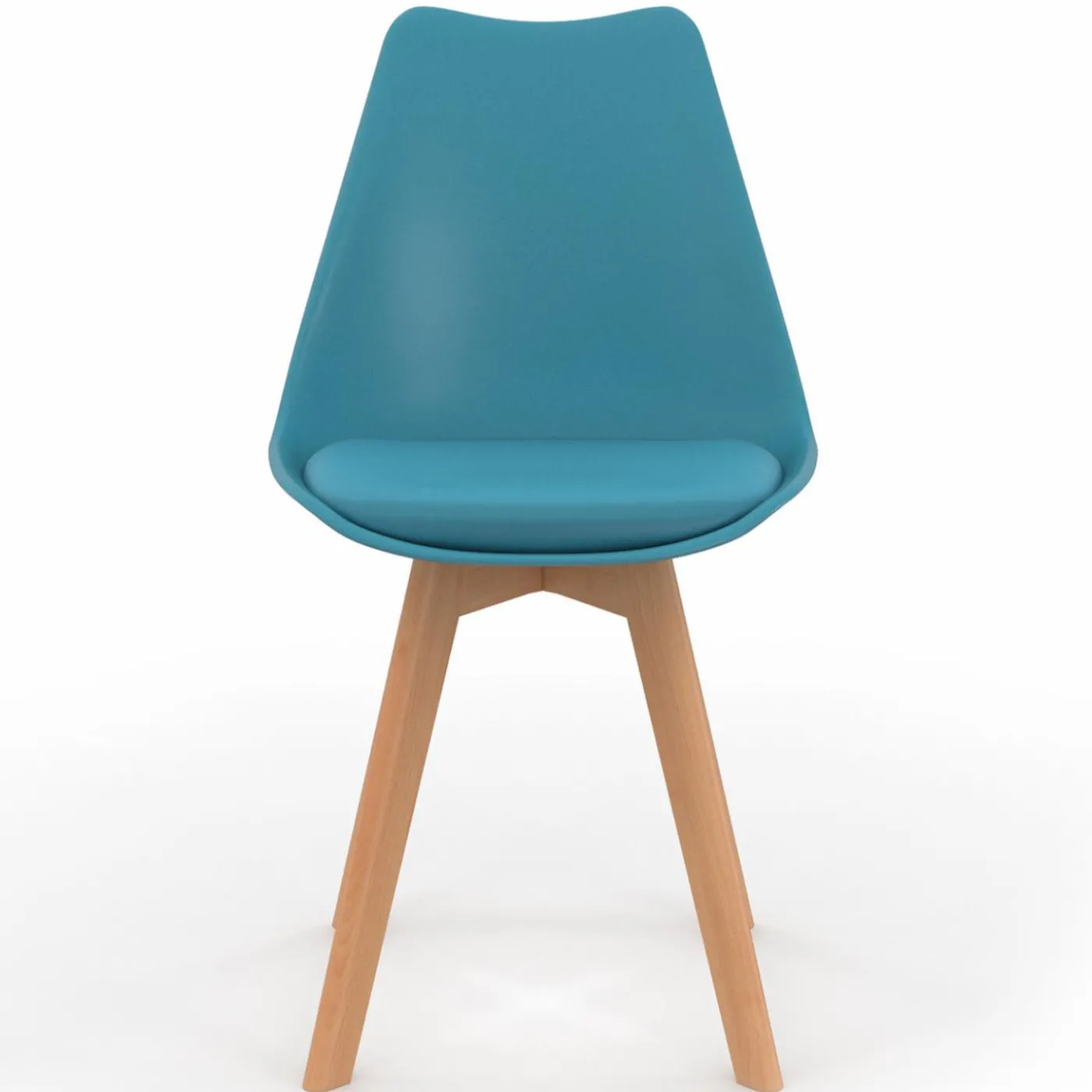 Chaises scandinaves mix color rose, blanc, gris, bleu