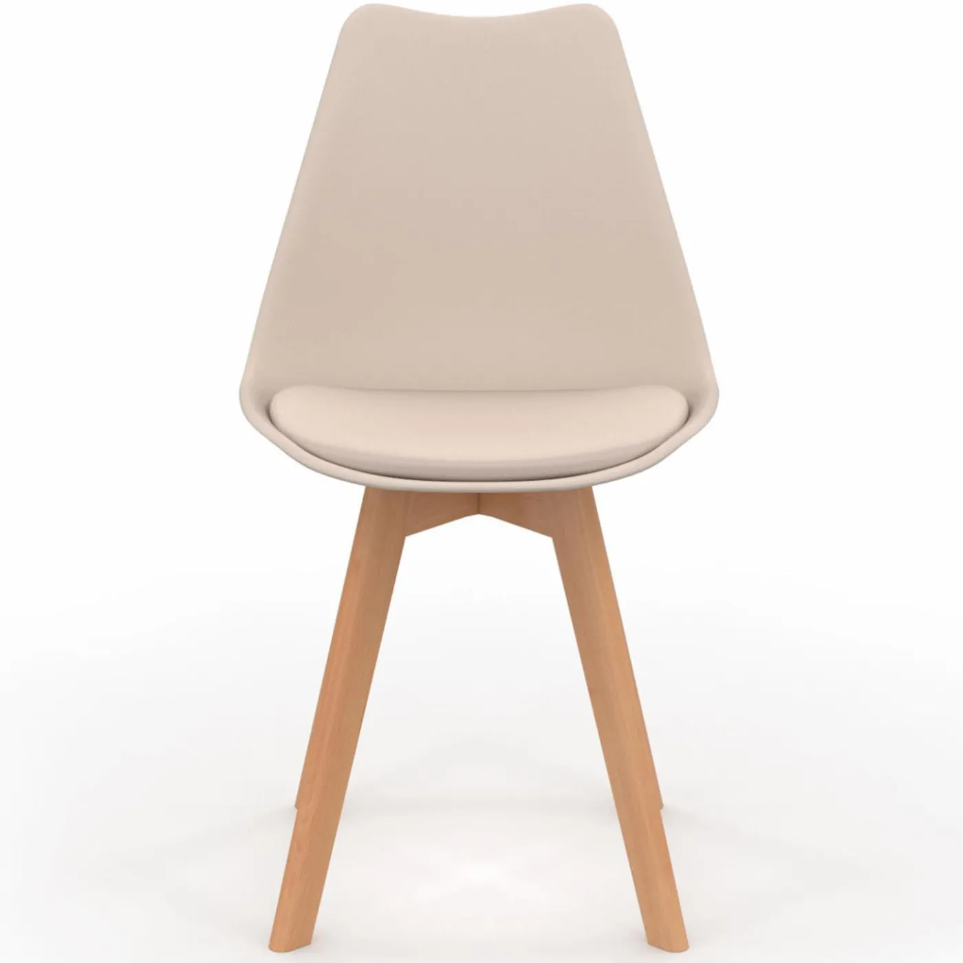 Chaises scandinaves mix color terracotta, gris, beige