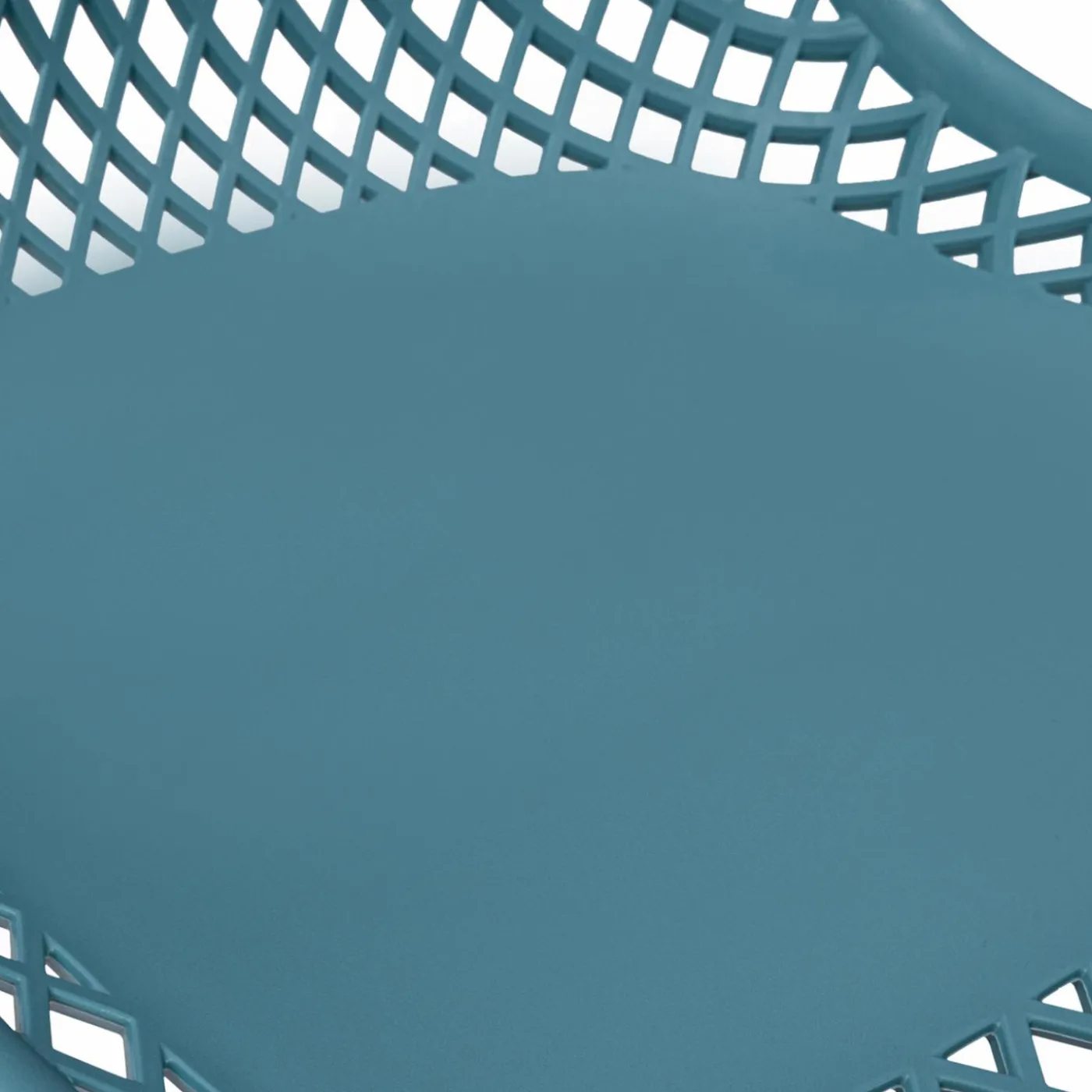 Chaises scandinaves pastel rose, blanc, gris clair x2, bleu x2 avec dossier ajouré
