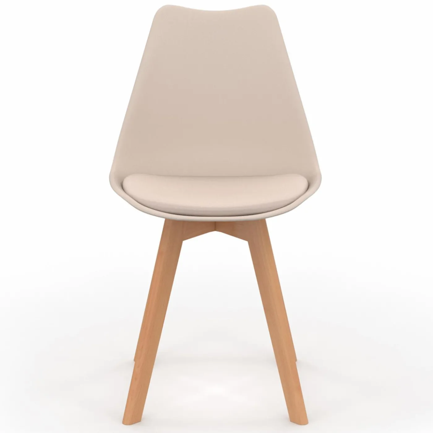 Chaises terracotta, gris, beige style scandinave