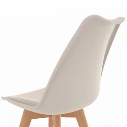 Chaises terracotta, gris, beige style scandinave