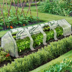 Châssis serre de jardin 3m blanche