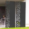 Claustra extérieur métal gris semi ajouré
